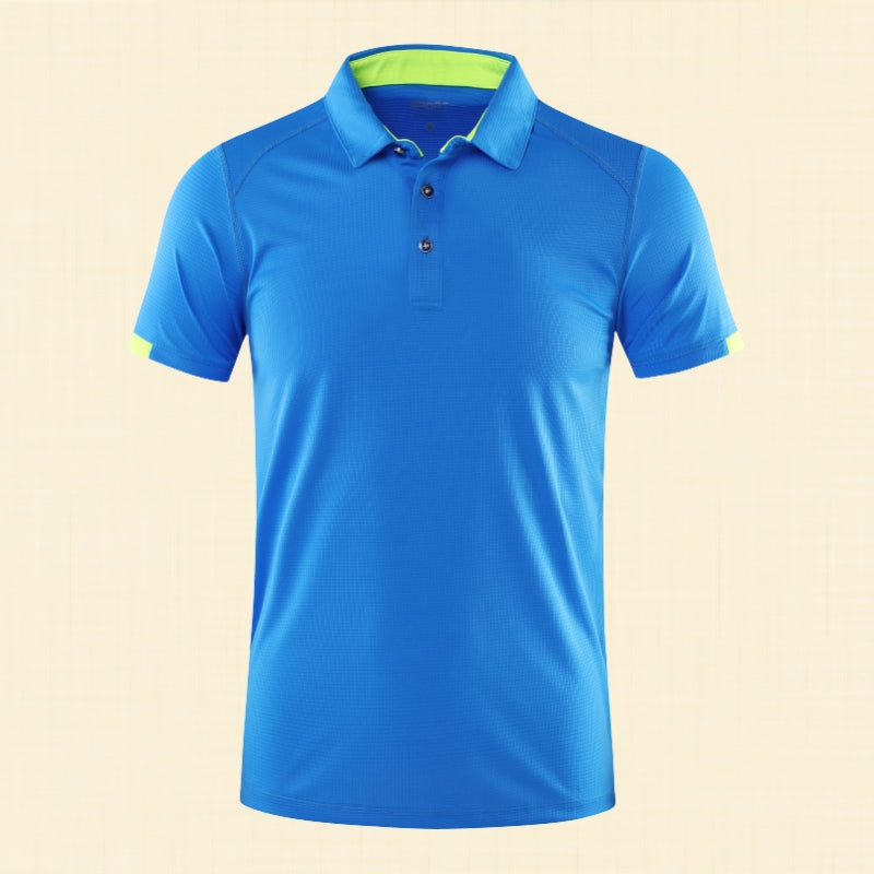 Balaguer | Short Sleeve Contrast Trim Polo Shirt