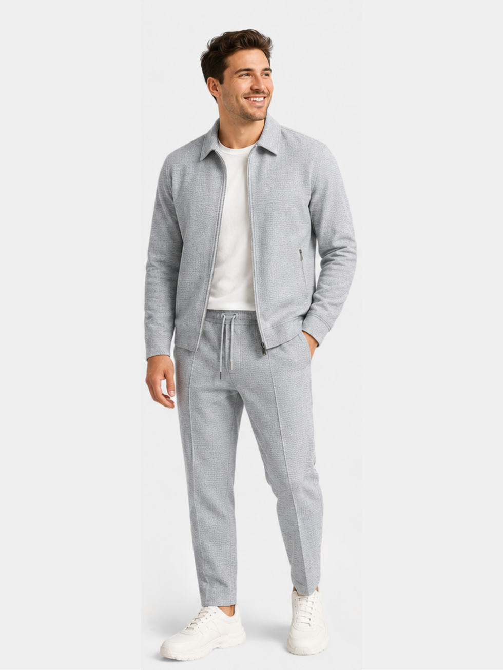 Tobiana | Two Piece Zip Jacket Trouser Set