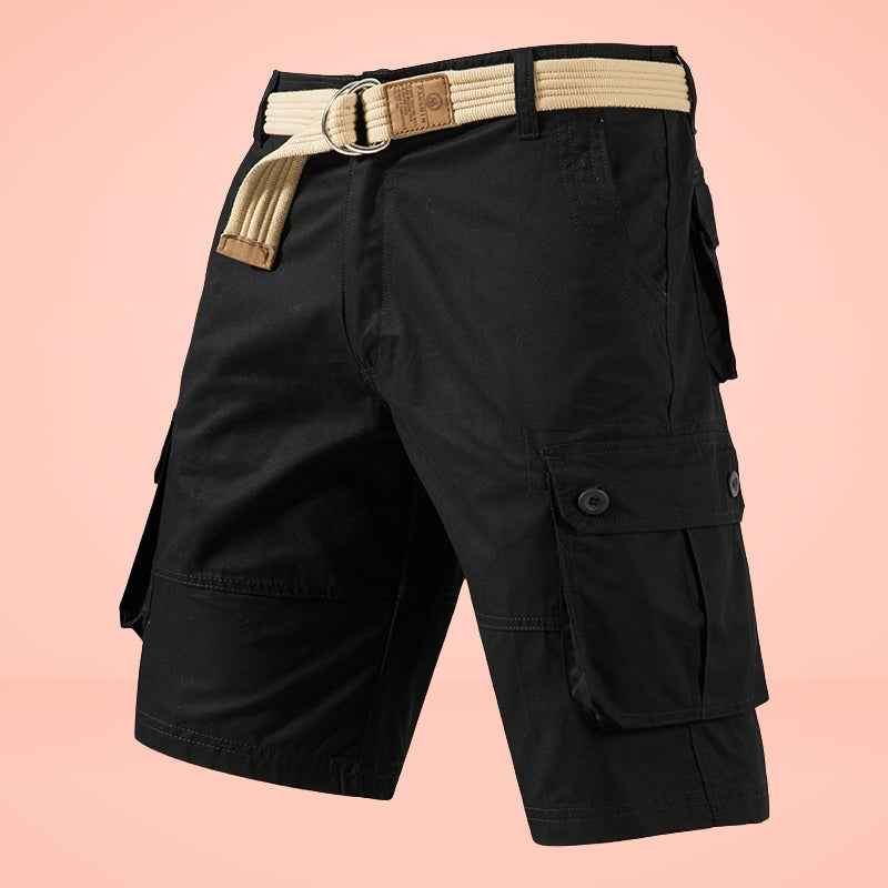 Waller | Cargo Shorts With Belted Waist