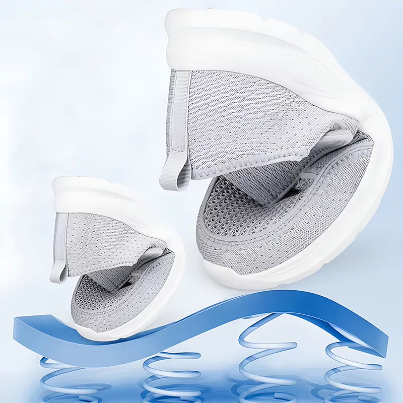 Ambrosio | Mesh Walking Shoes with Adjustable Strap