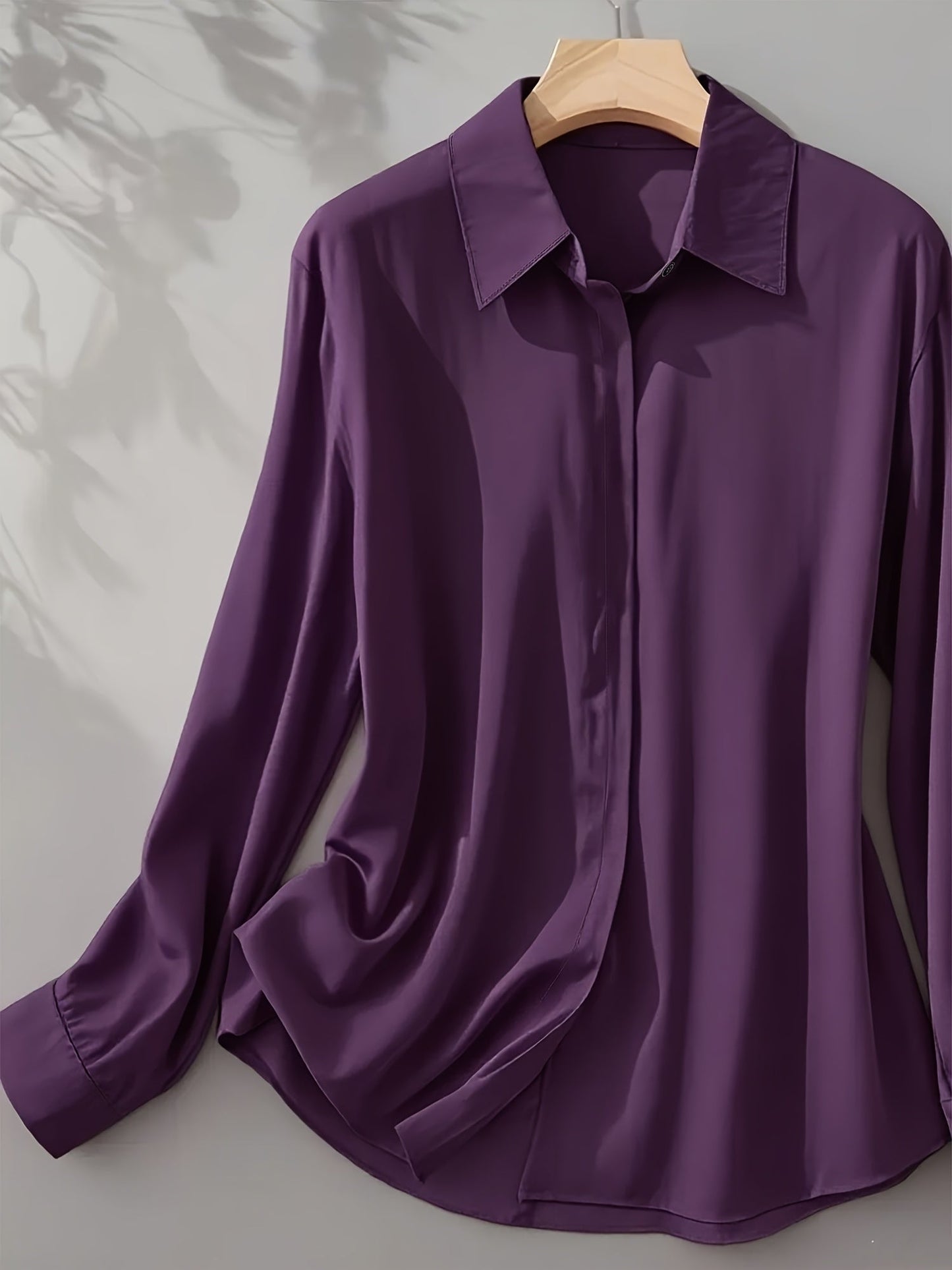 Elenochka - Long Sleeve Button Up Blouse