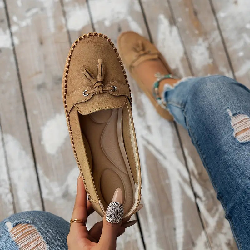 Tânia | Tassel Slip-On Loafer Flats