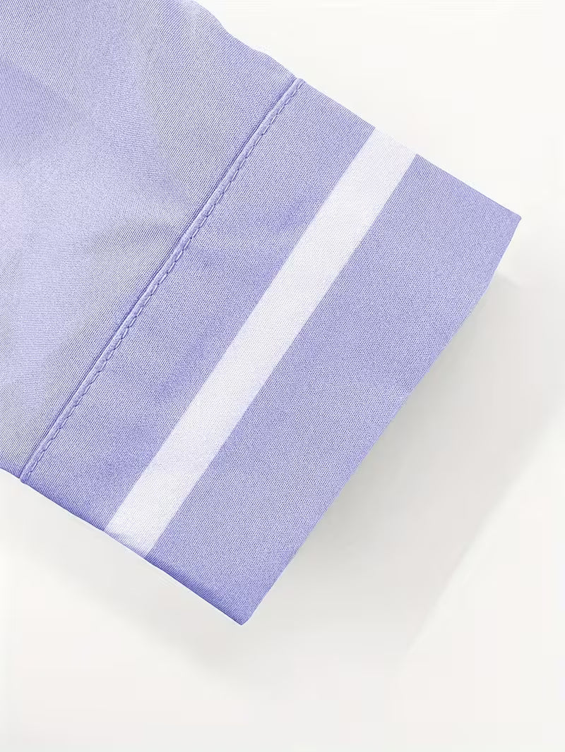 Askar | Long Sleeve Band Collar Shirt