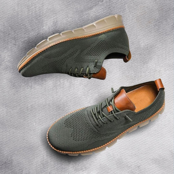 Vihanga | Mesh Knit Lace Up Shoes