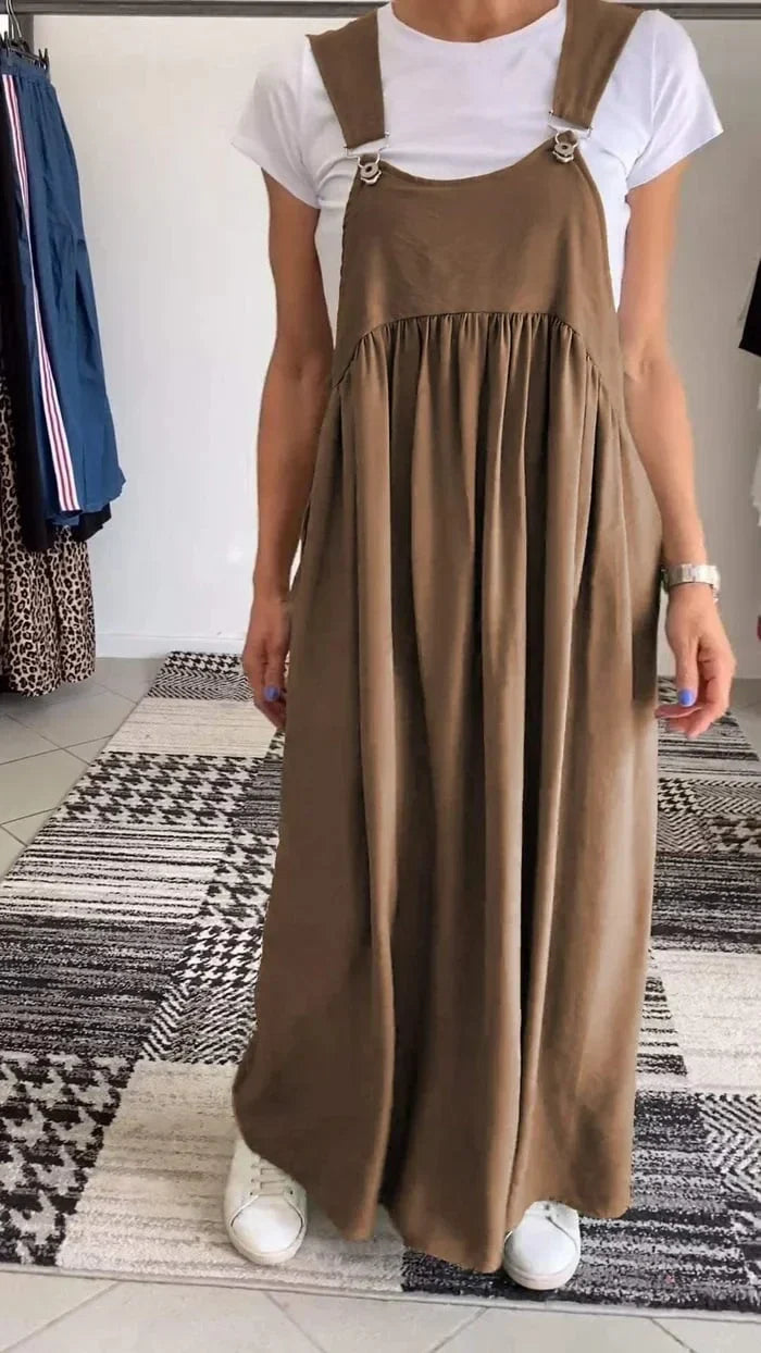 Regla | Loose Fit Overall Maxi Dress