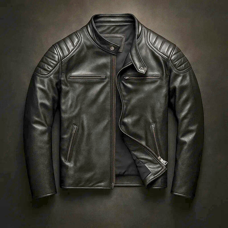 Samer | Structured Moto Zip Jacket