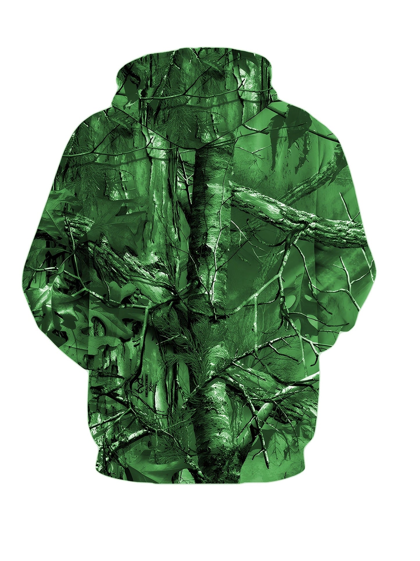 Whitaker | Full Zip Hooded Camouflage Print Hoodie