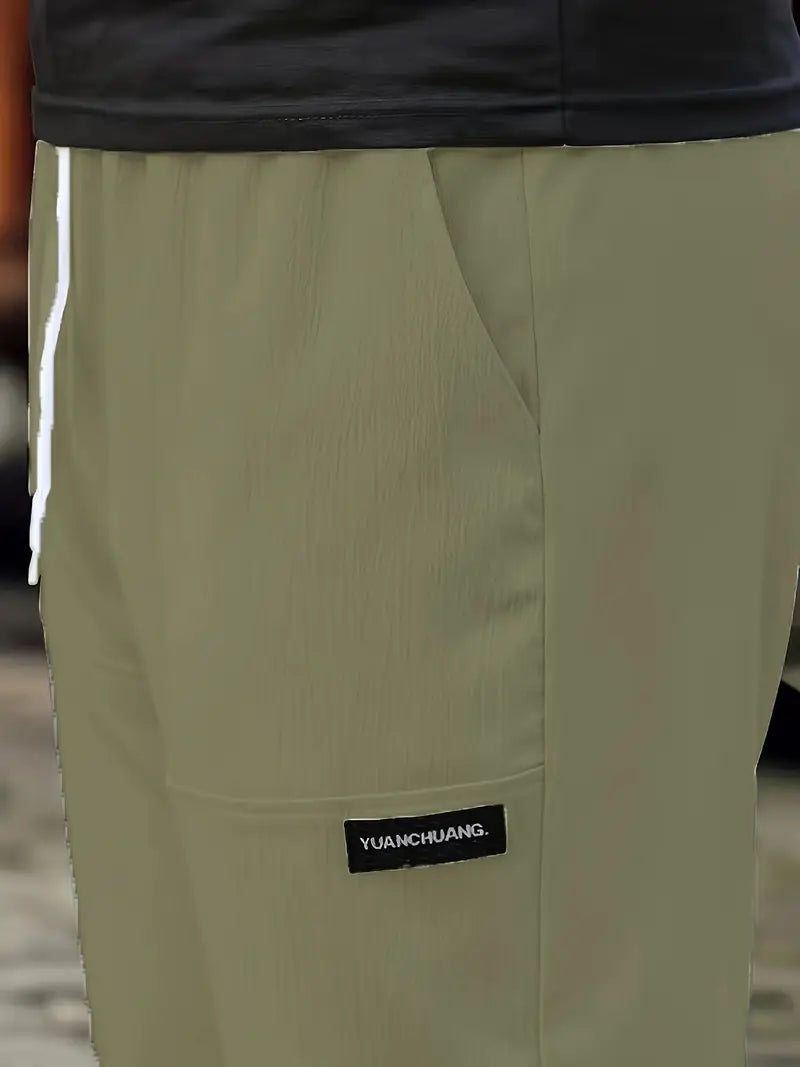 Travys | Straight Leg Drawstring Pocket Joggers
