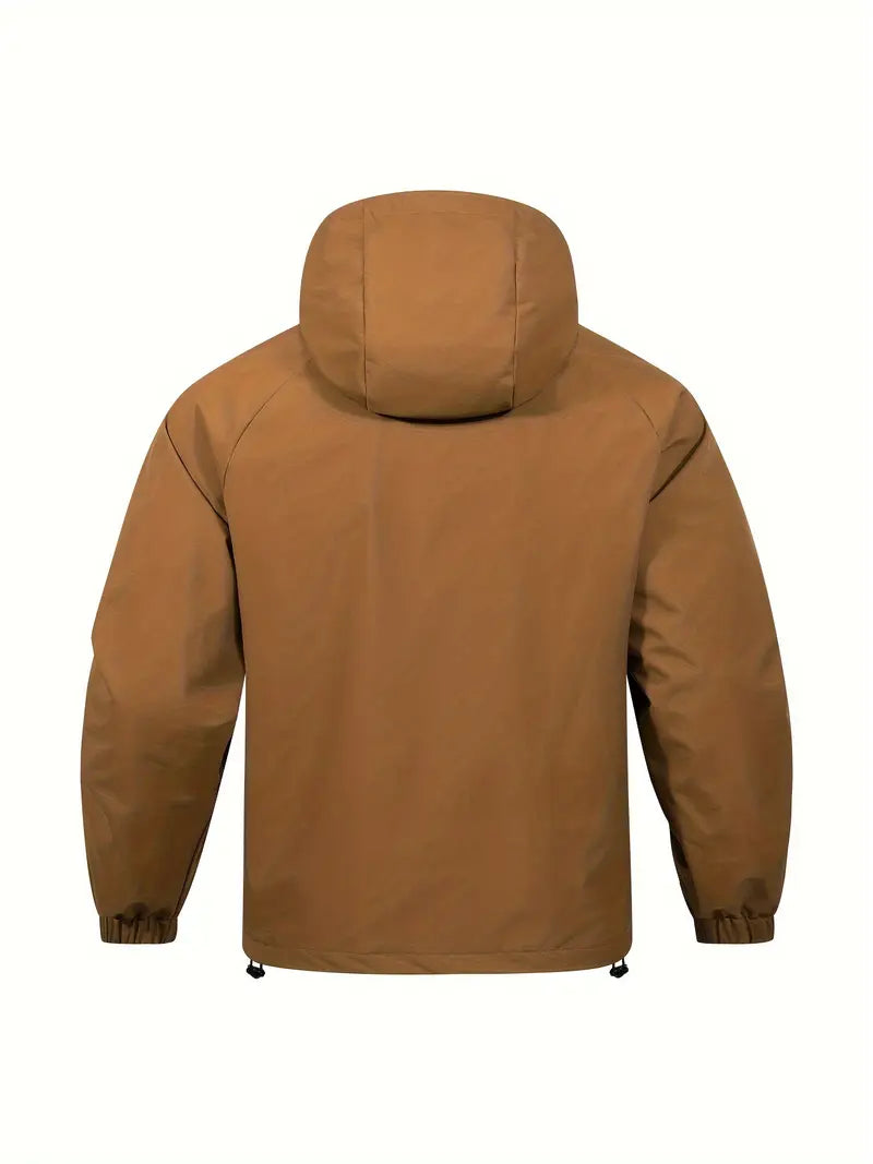 Shepard | Hooded Half-Zip Pullover Jacket with Pocket