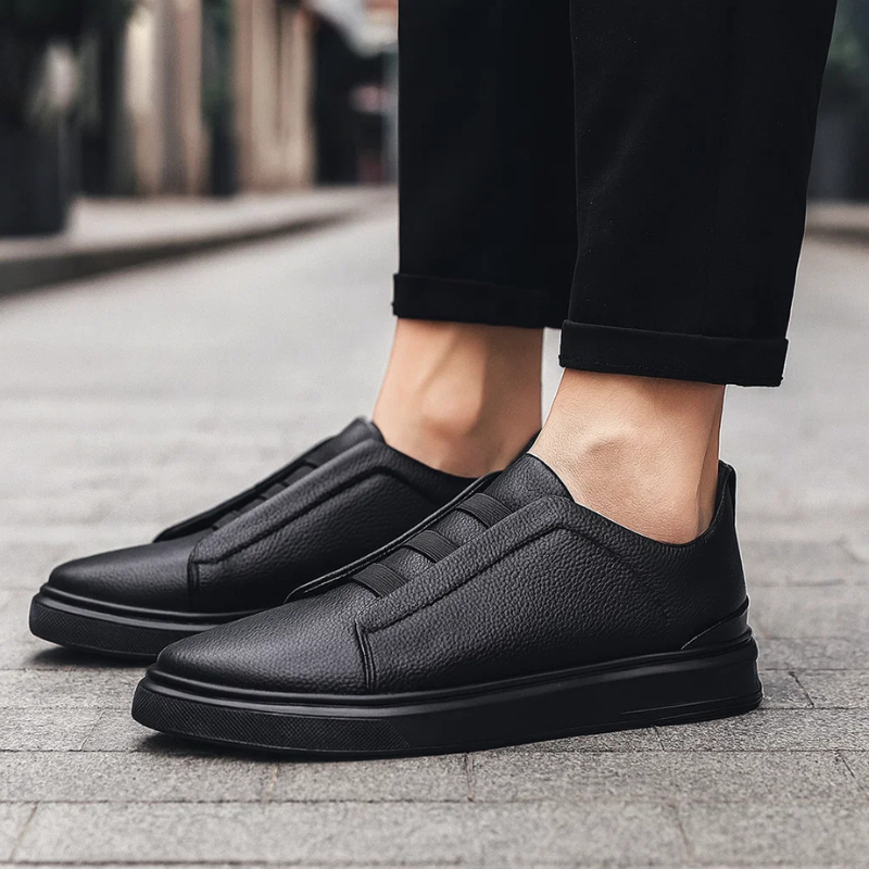 Geraldo | Casual Slip On Platform Sneakers