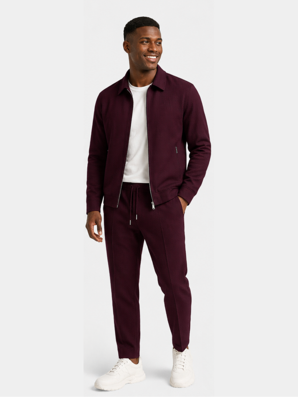 Tobiana | Two Piece Zip Jacket Trouser Set