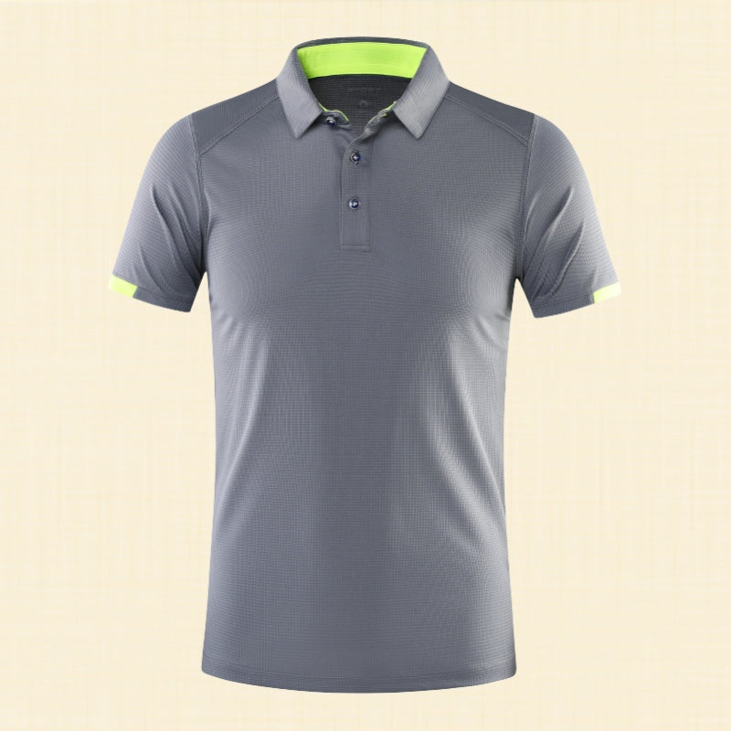 Balaguer | Short Sleeve Contrast Trim Polo Shirt