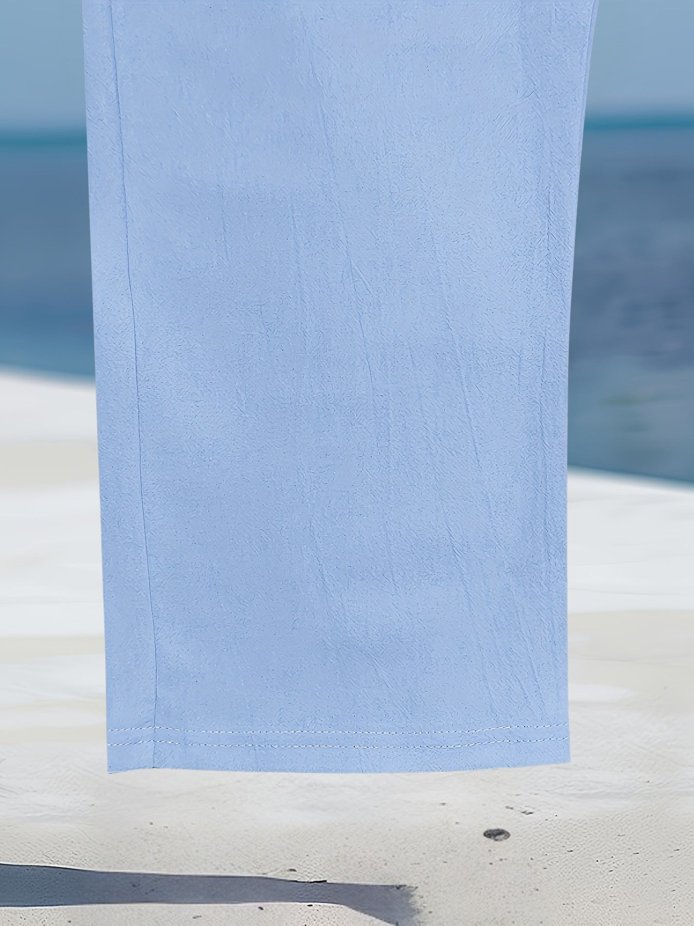 Aznar - Relaxed Drawstring Straight Leg Pants