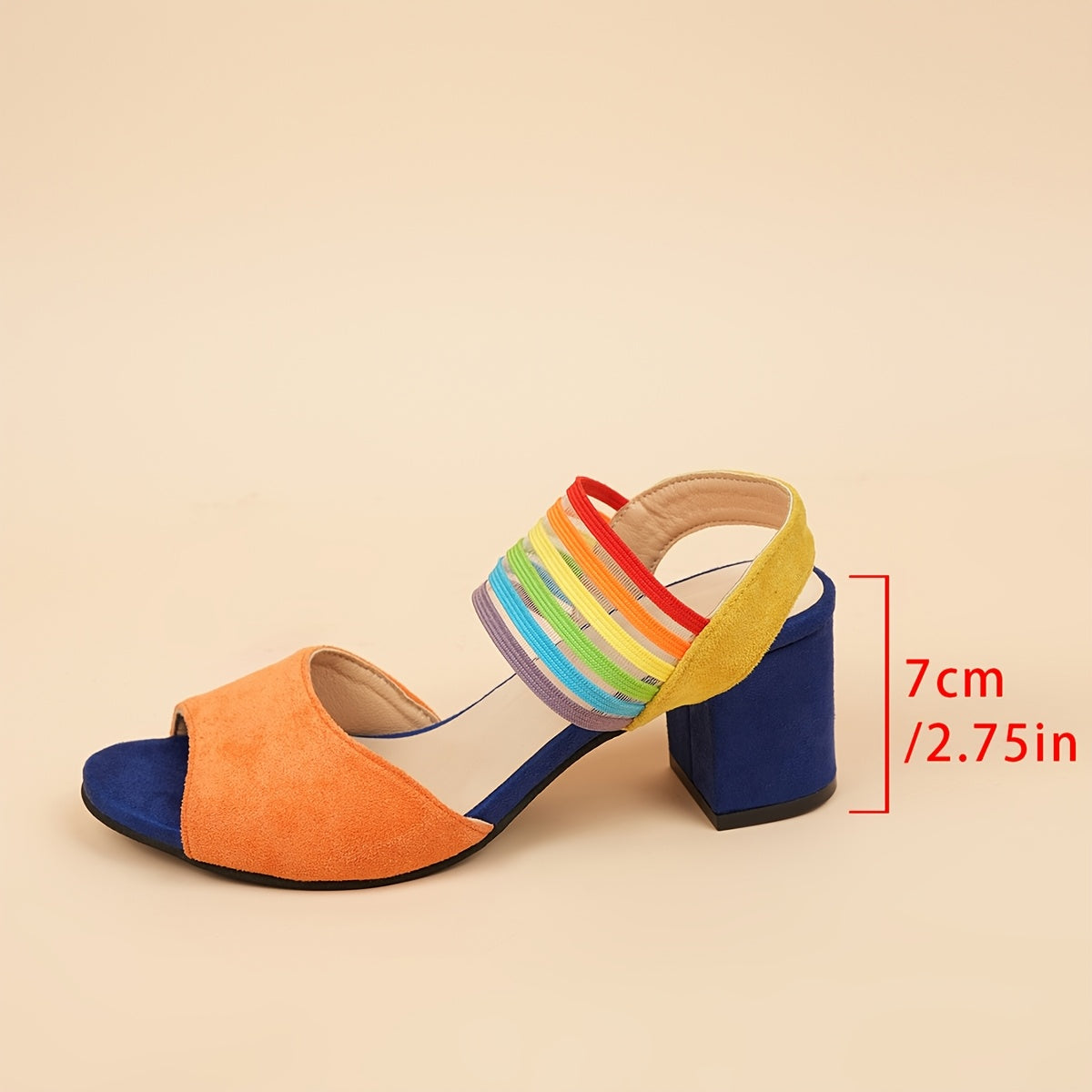 Ludovica | Chunky Heeled Open Toe Sandals