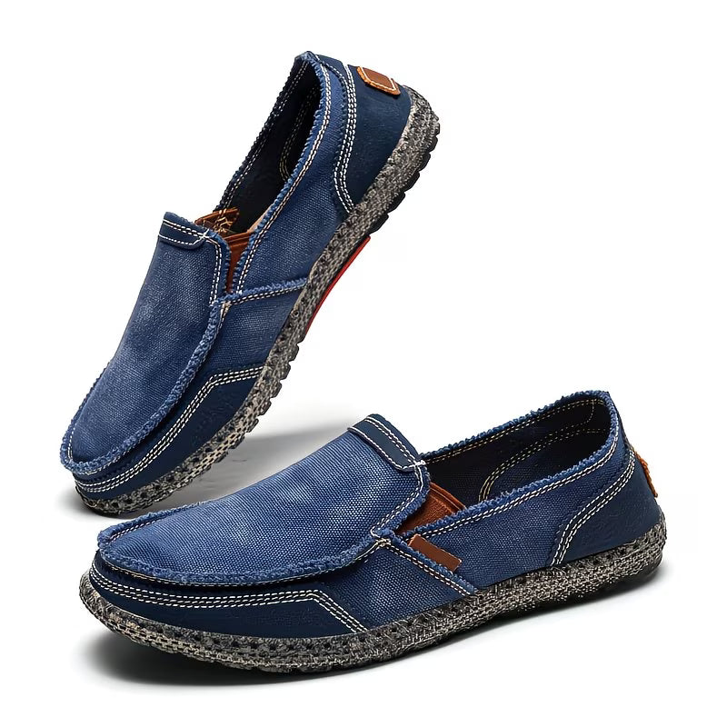 Vagner | Canvas Slip-On Casual Loafers