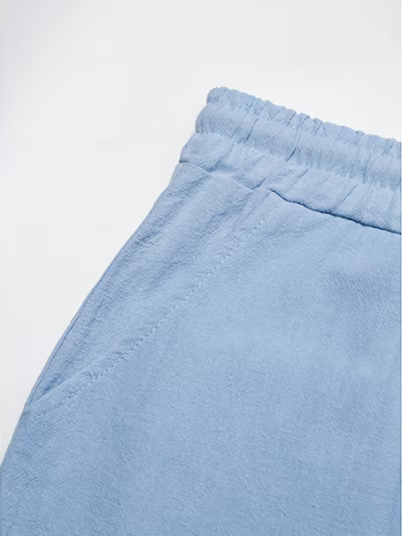 Raekwon | Cargo Drawstring Elastic Waist Shorts