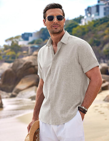 Neftali - Short Sleeve Button Shirt