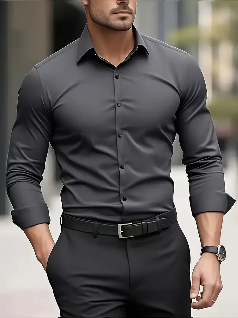 Sam | Men's Long Sleeve Breathable Shirt