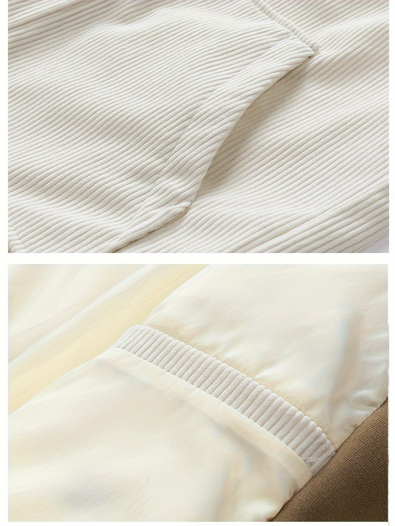 Jacques | Hooded Long Sleeve Corduroy Jacket