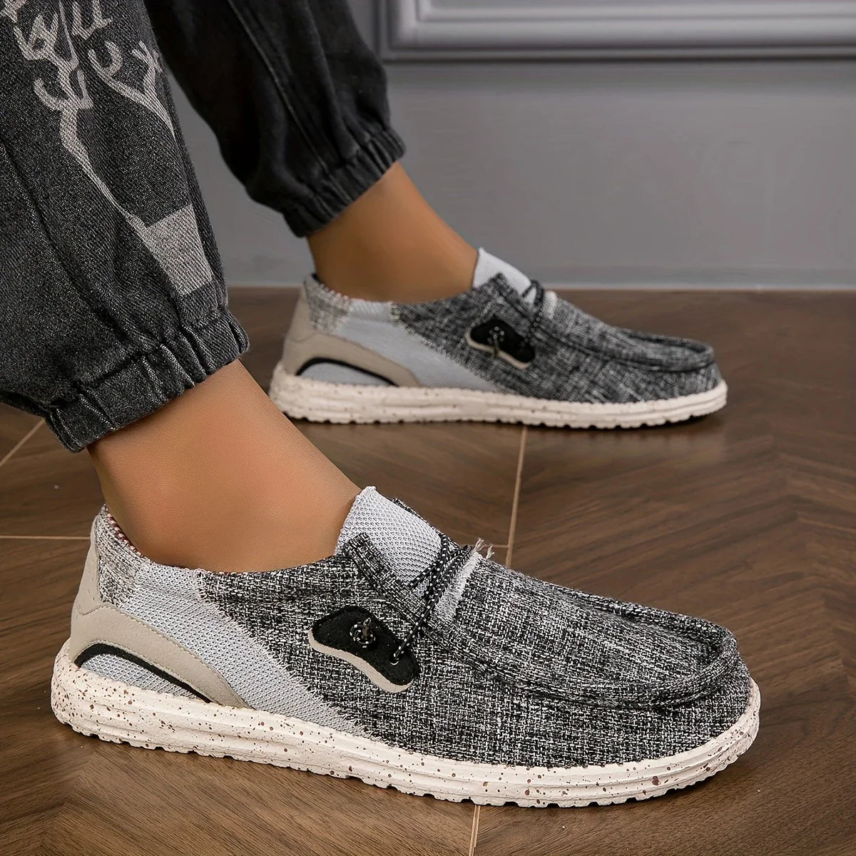 Hayes | Slip On Casual Canvas Sneakers