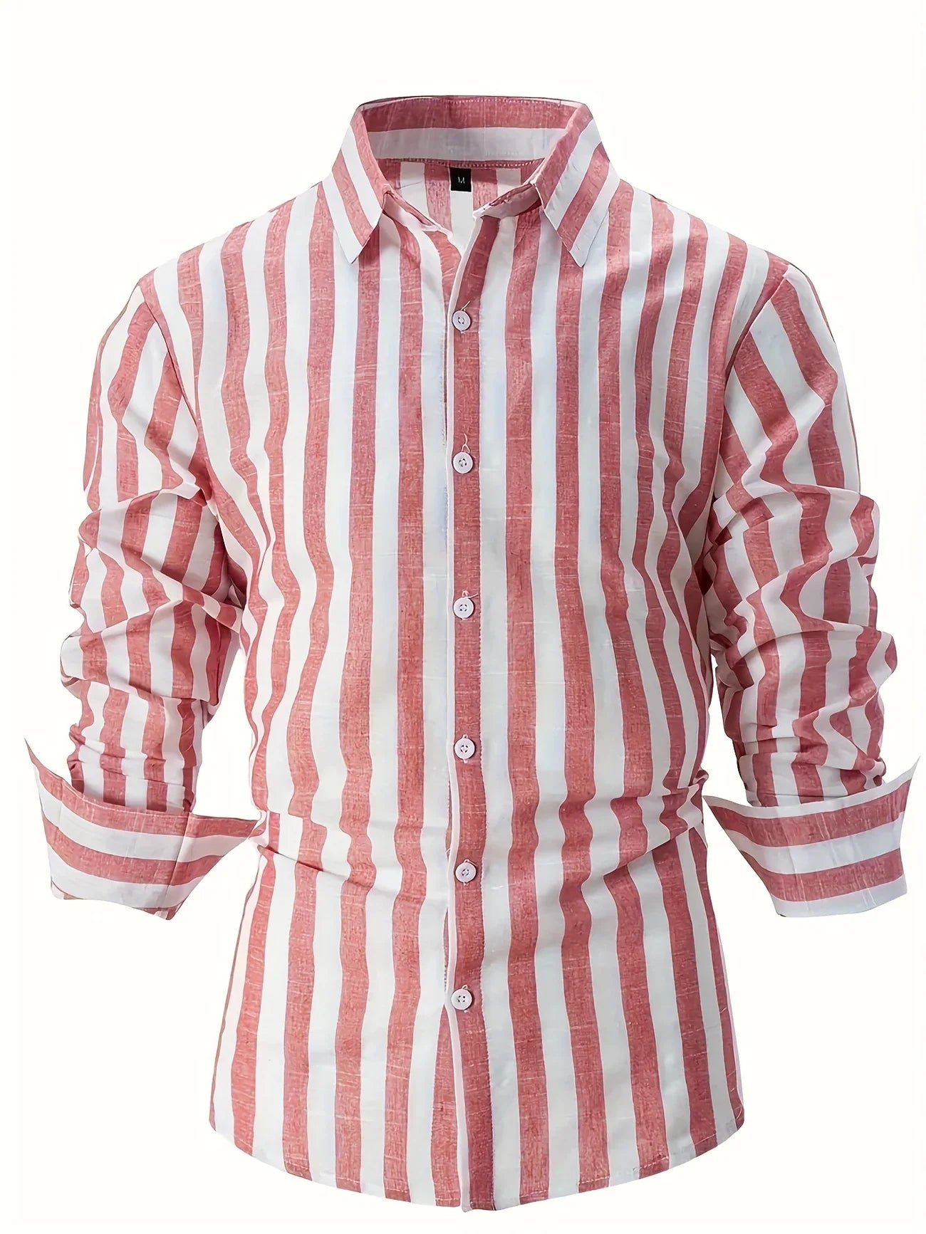 George | Long Sleeve Vertical Striped Button Shirt