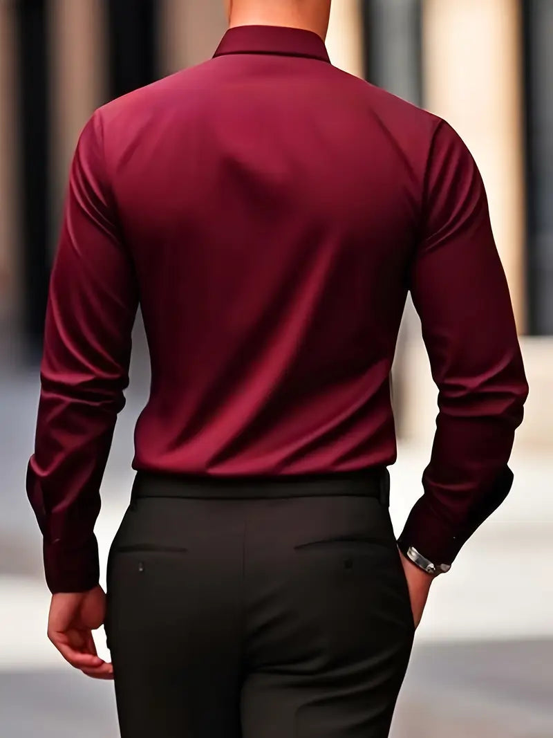 Sam | Men's Long Sleeve Breathable Shirt
