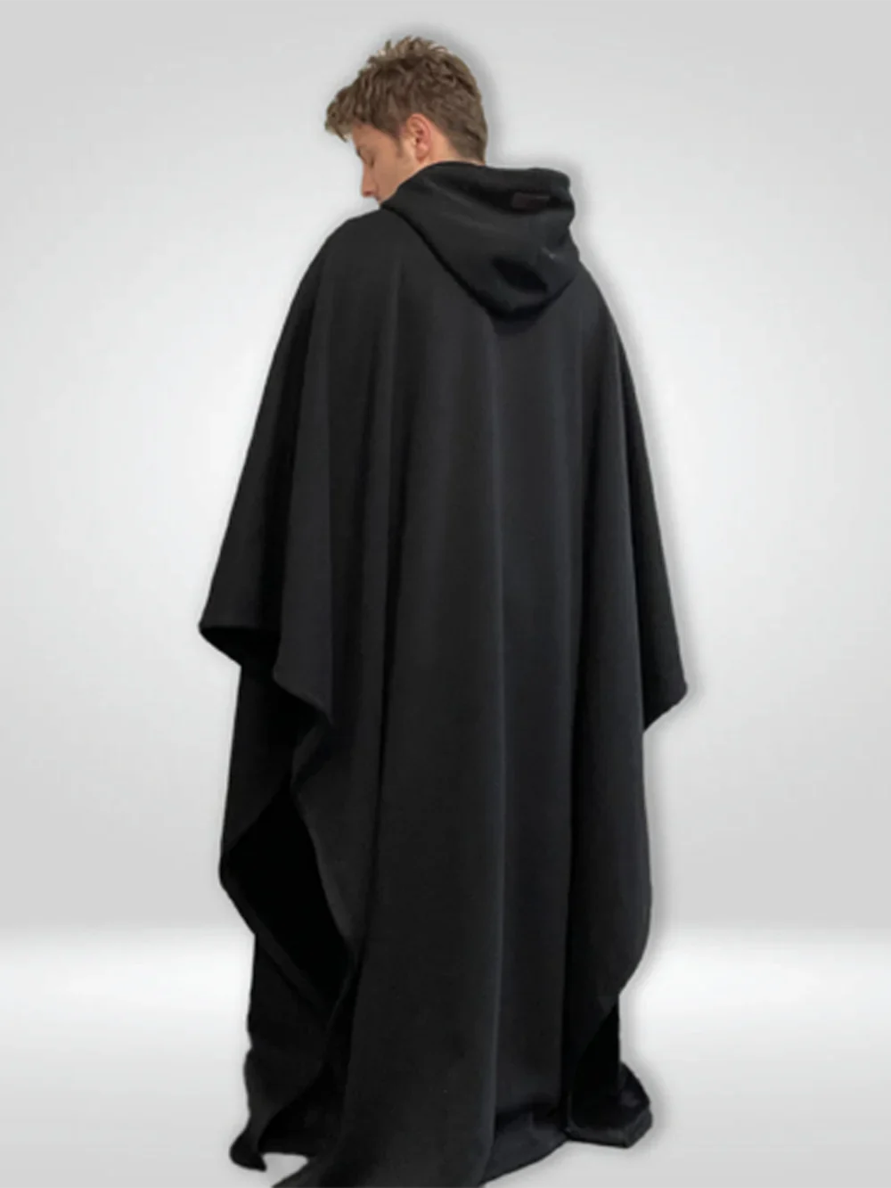 VelvetNomad | Hooded Blanket Poncho With Soft-Looking Lining
