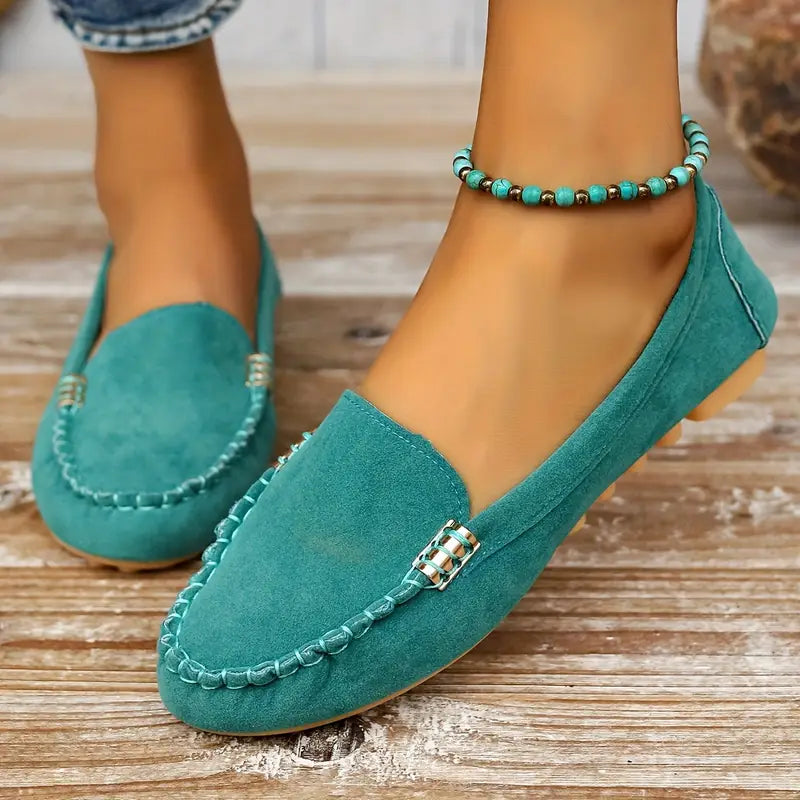Mitsuko | Slip-On Round Toe Casual Loafers
