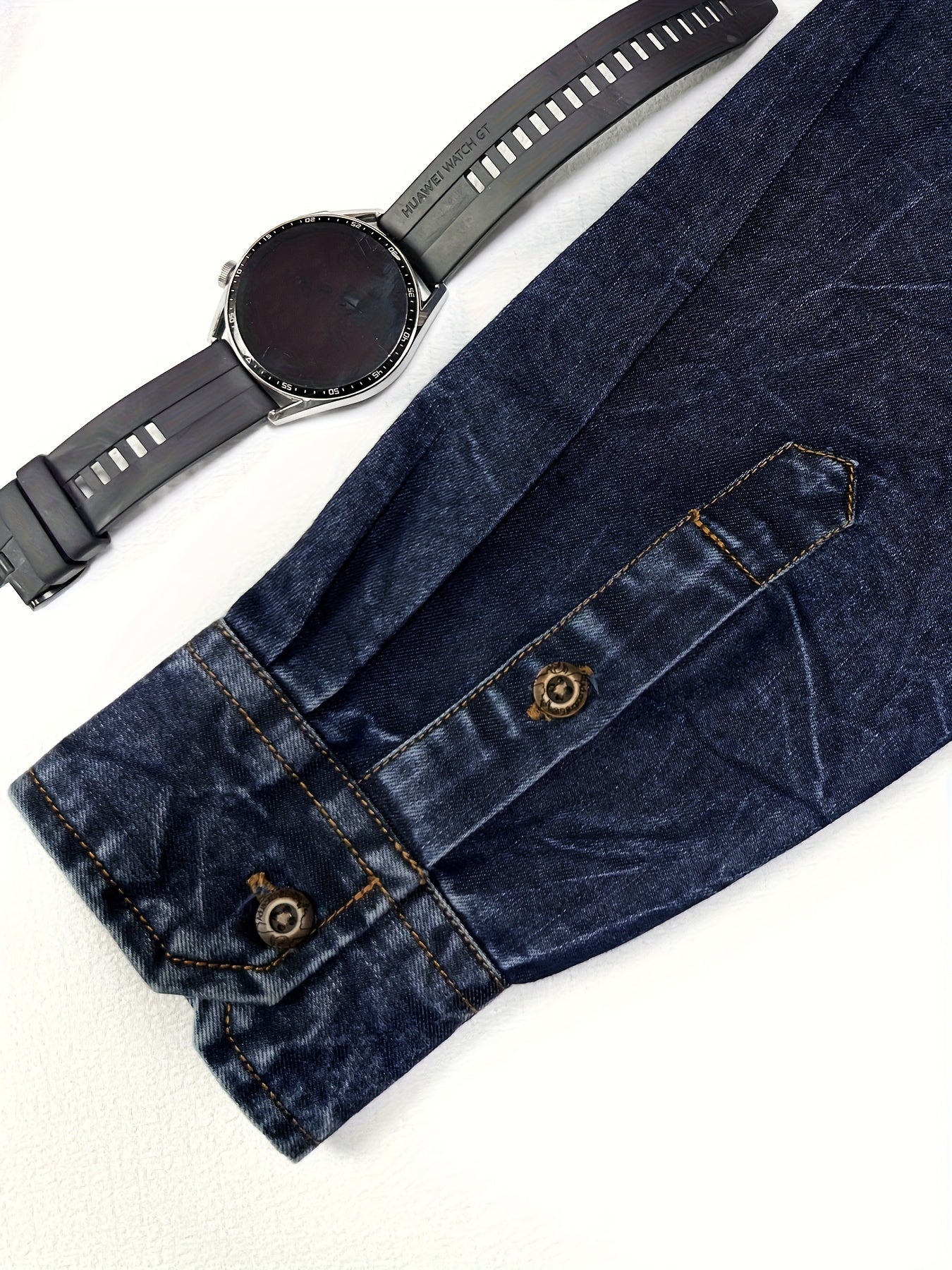 Dolvin | Washed Long Sleeve Double Pocket Shirt