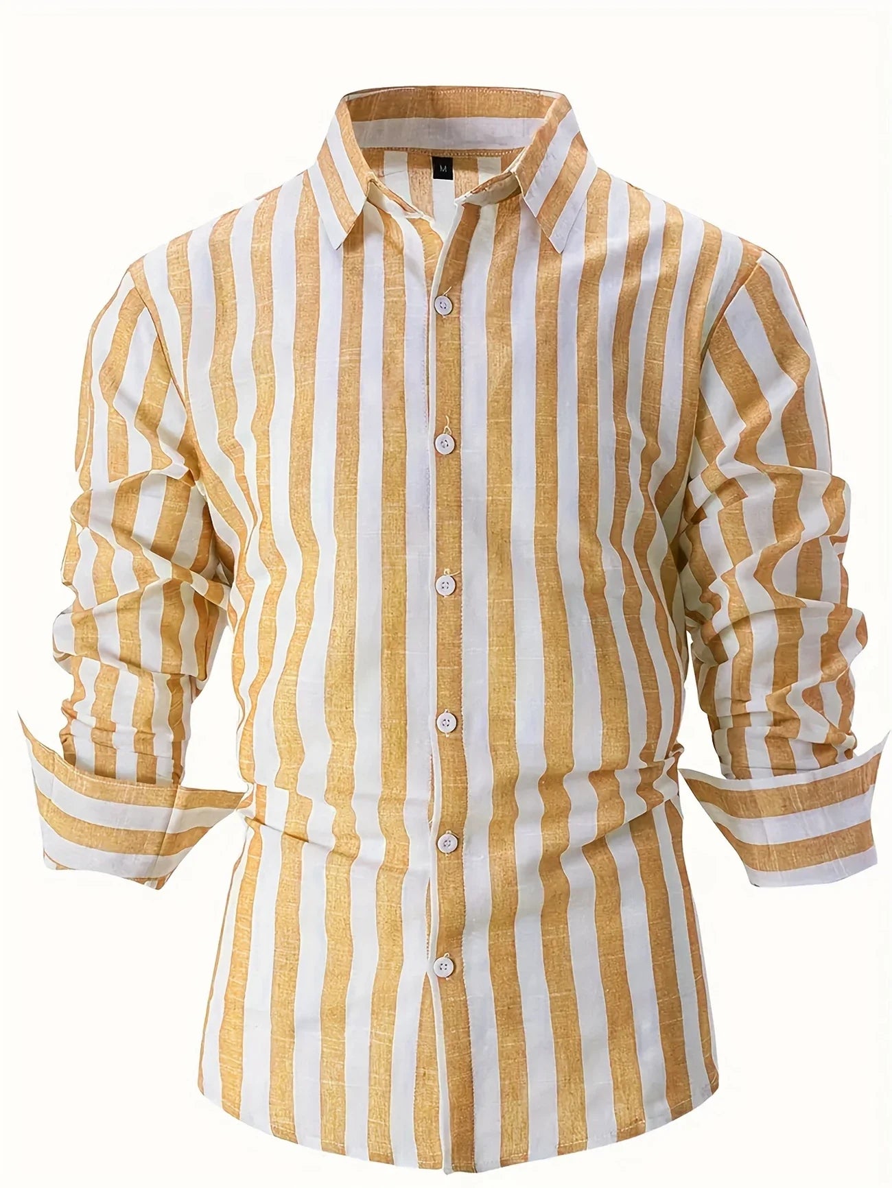 George | Long Sleeve Vertical Striped Button Shirt