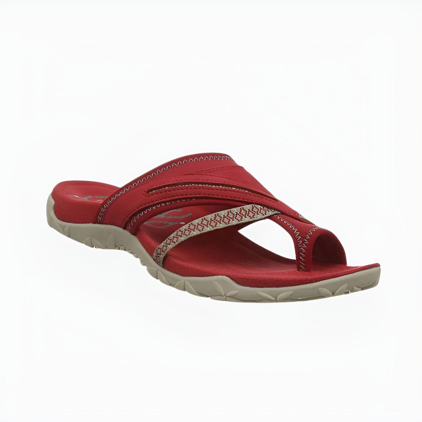 Afonina | Open Toe Thong Slide Sandals