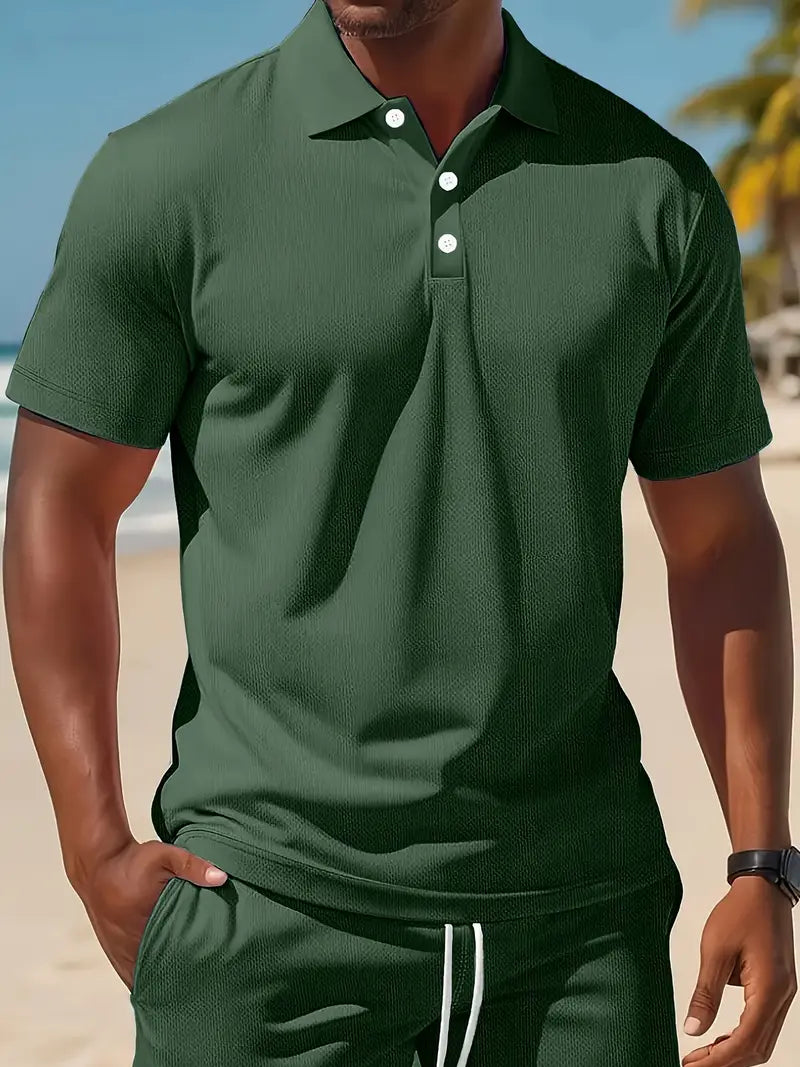 Kelvin | Polo Shirt and Shorts Set