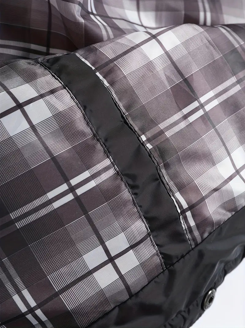 Proctor | Quilted Stand Collar Zip Jacket