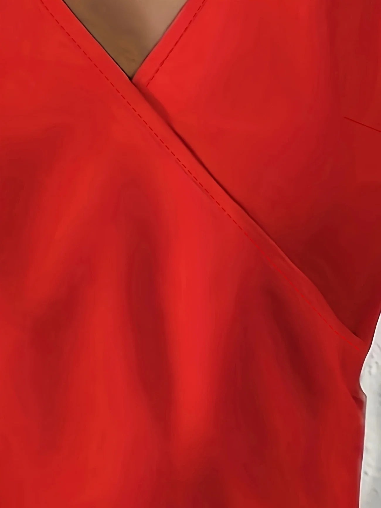 Cebulska | Sleeveless Wrap V-Neck Blouse Top