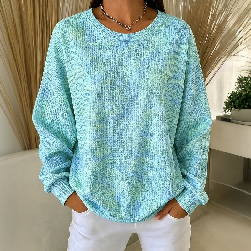 Corurina | Casual Crew Neck Sweatshirt with Relaxed Fit