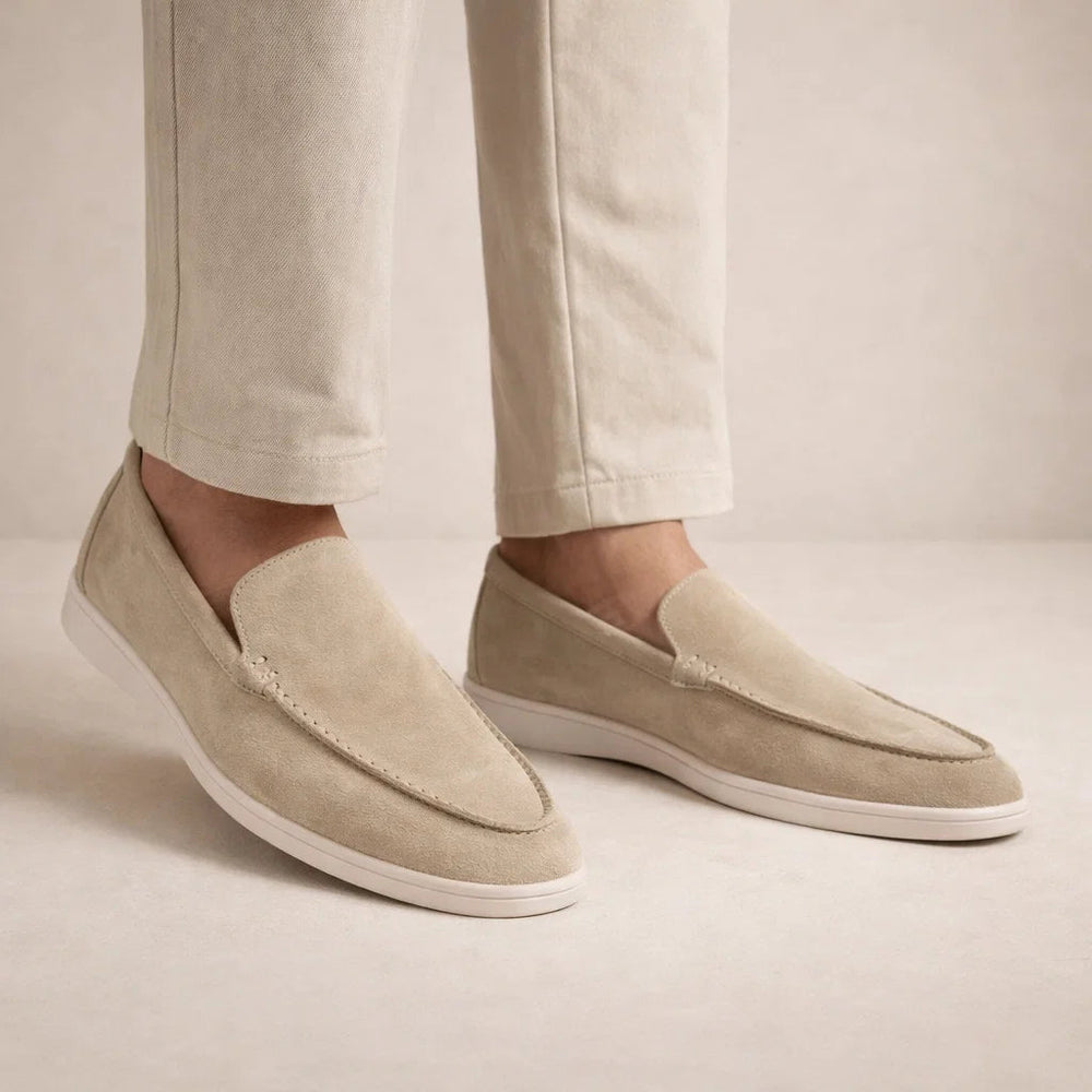 Marcel | Loafers Slip On Moc Toe Suede-Style