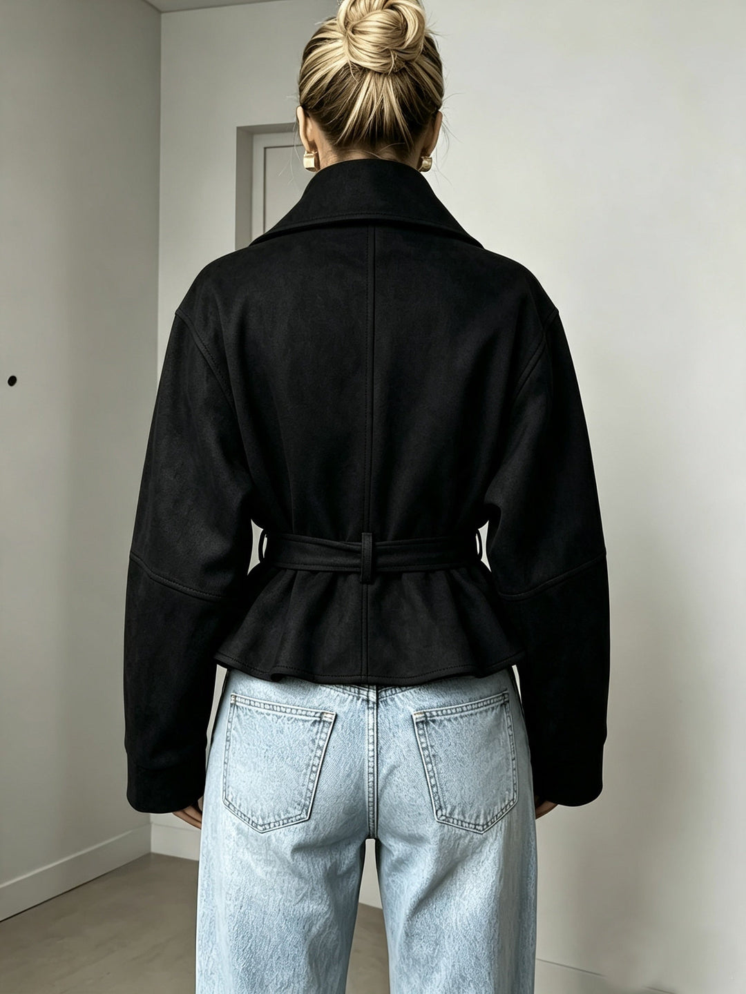 Drouin | Jacket With Tie Belt and Wide Sleeves