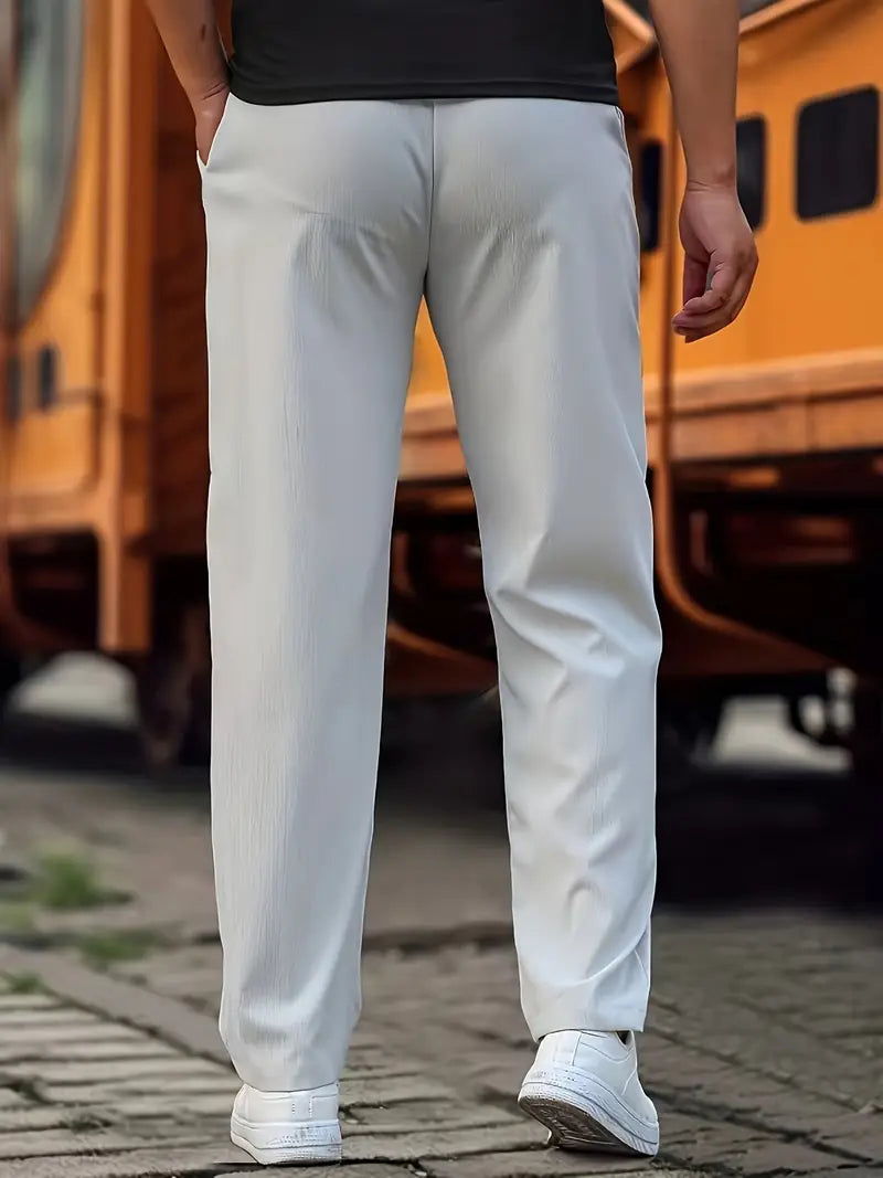 Travys | Straight Leg Drawstring Pocket Joggers