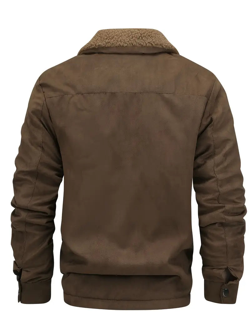Grigory | Sherpa Collar Zip Jacket