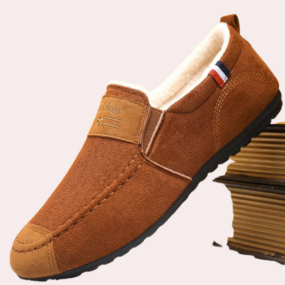 Lyons | Loafers With Plush Lining and Elastic Panels