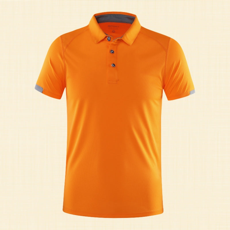 Balaguer | Short Sleeve Contrast Trim Polo Shirt