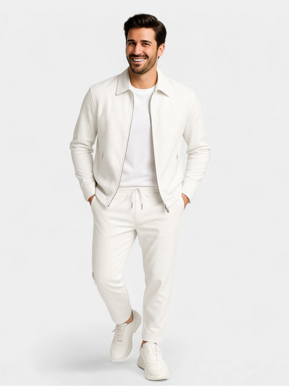 Tobiana | Two Piece Zip Jacket Trouser Set