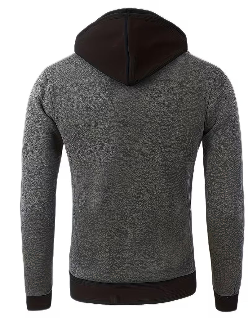 Griffiths | Hooded Color Block Zip Jacket