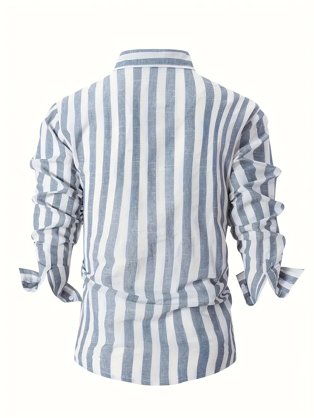 George | Long Sleeve Vertical Striped Button Shirt