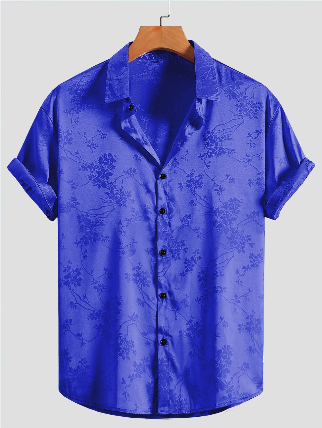 Bogdan | Short Sleeve Floral Pattern Shirt