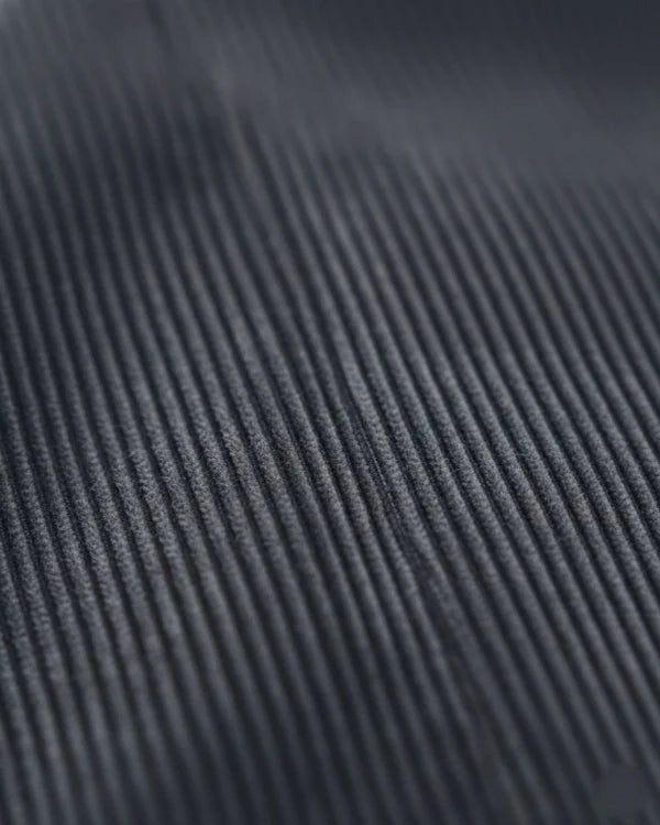 Eusebiu | Corduroy Button Front Stand Collar Jacket