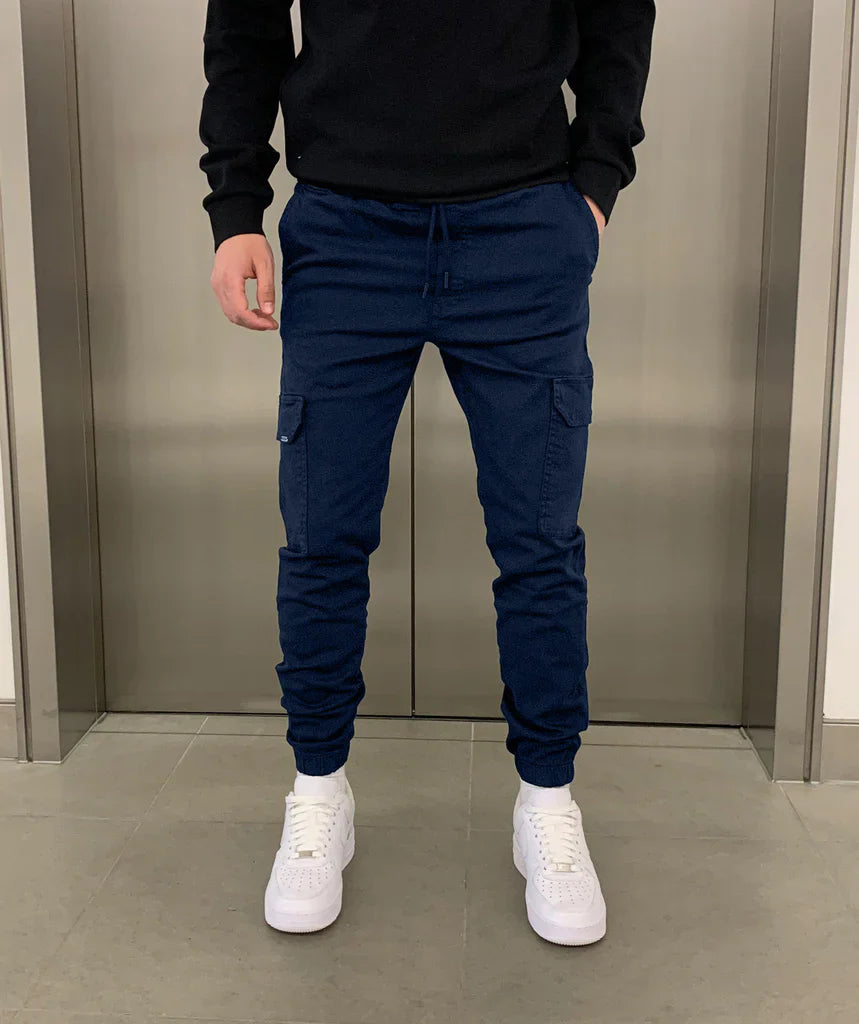 Marko - Cargo Jogger Pants Slim Fit Drawstring