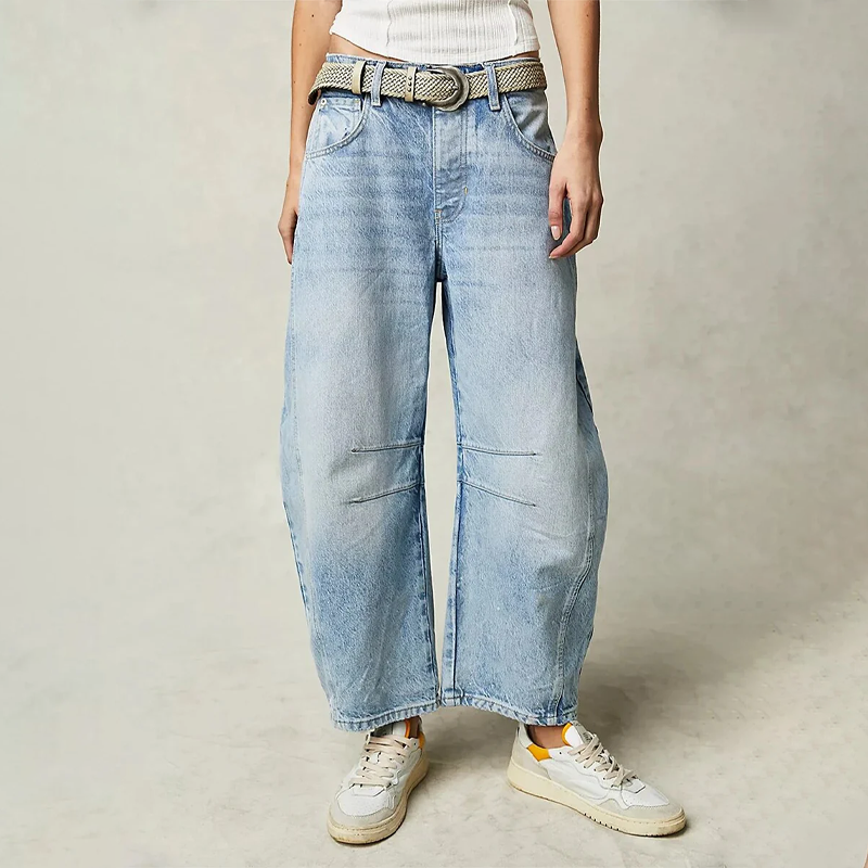 Samira | Relaxed Fit High Waist Jeans