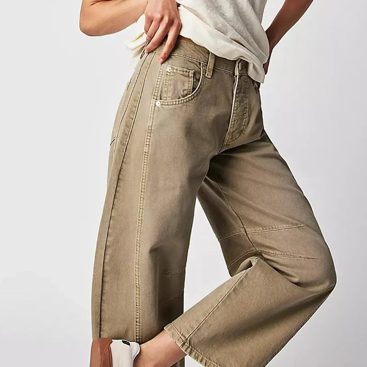 Samira | Relaxed Fit High Waist Jeans
