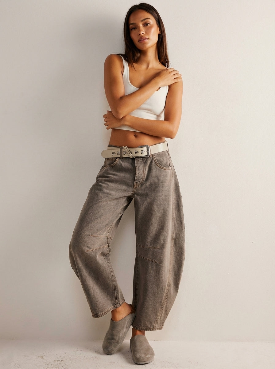Samira | Relaxed Fit High Waist Jeans